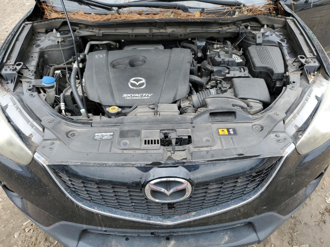 2014 Mazda CX-5 VIN JM3KE2CY2E0396423 Copart auction photo, top/roof / rear end damage thumbnail 12