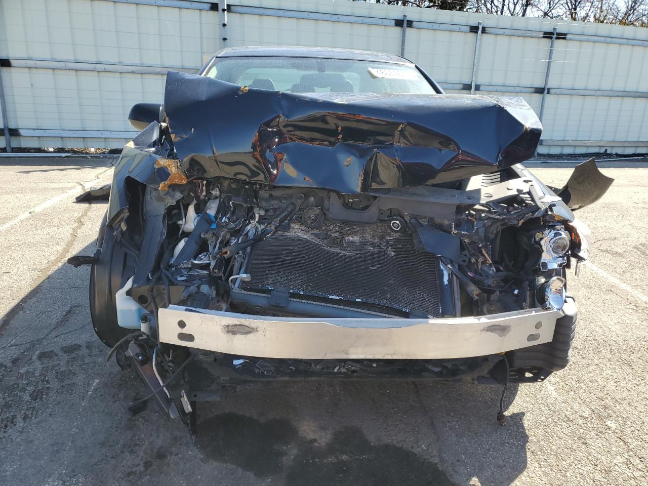 2014 Acura TSX VIN JH4CU2F49EC006049 Copart auction photo, front end / undercarriage damage thumbnail 5