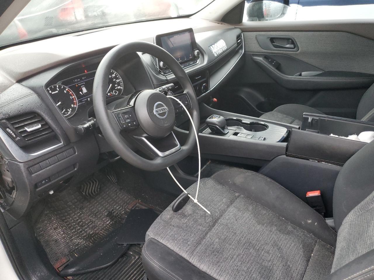 2021 Nissan Rogue VIN 5N1AT3AA1MC690555 Copart auction photo, front end / hail damage thumbnail 7