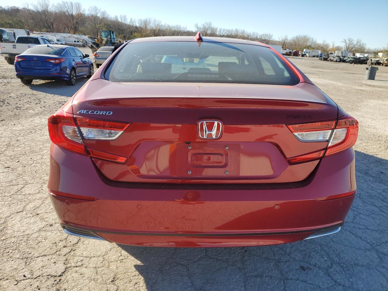 2021 Honda Accord VIN 1HGCV1F51MA002963 Copart auction photo, side damage thumbnail 6
