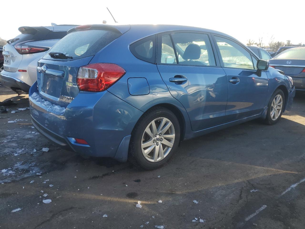 2015 Subaru Impreza VIN JF1GPAC66F8226799 Copart auction photo, front end damage thumbnail 3