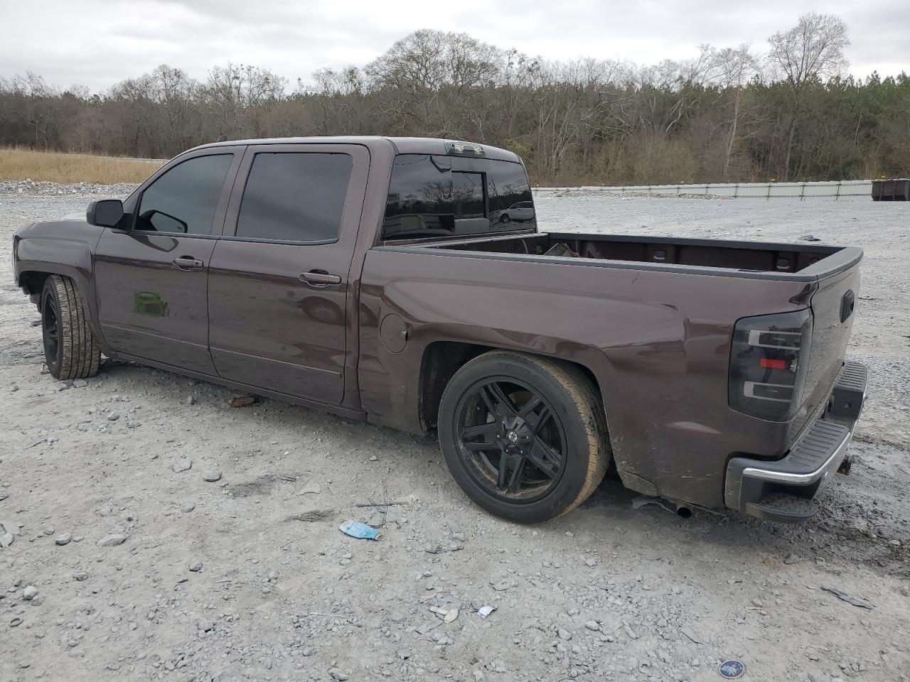 2016 Chevrolet Silverado VIN 3GCPCREC7GG290563 Copart auction photo, front end / rear end damage thumbnail 2