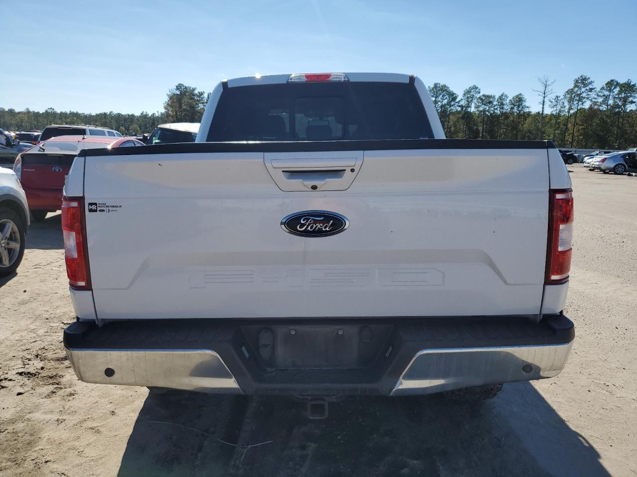 2019 Ford F-150 VIN 1FTEW1E55KFB11741 Copart auction photo, front end / side damage thumbnail 6