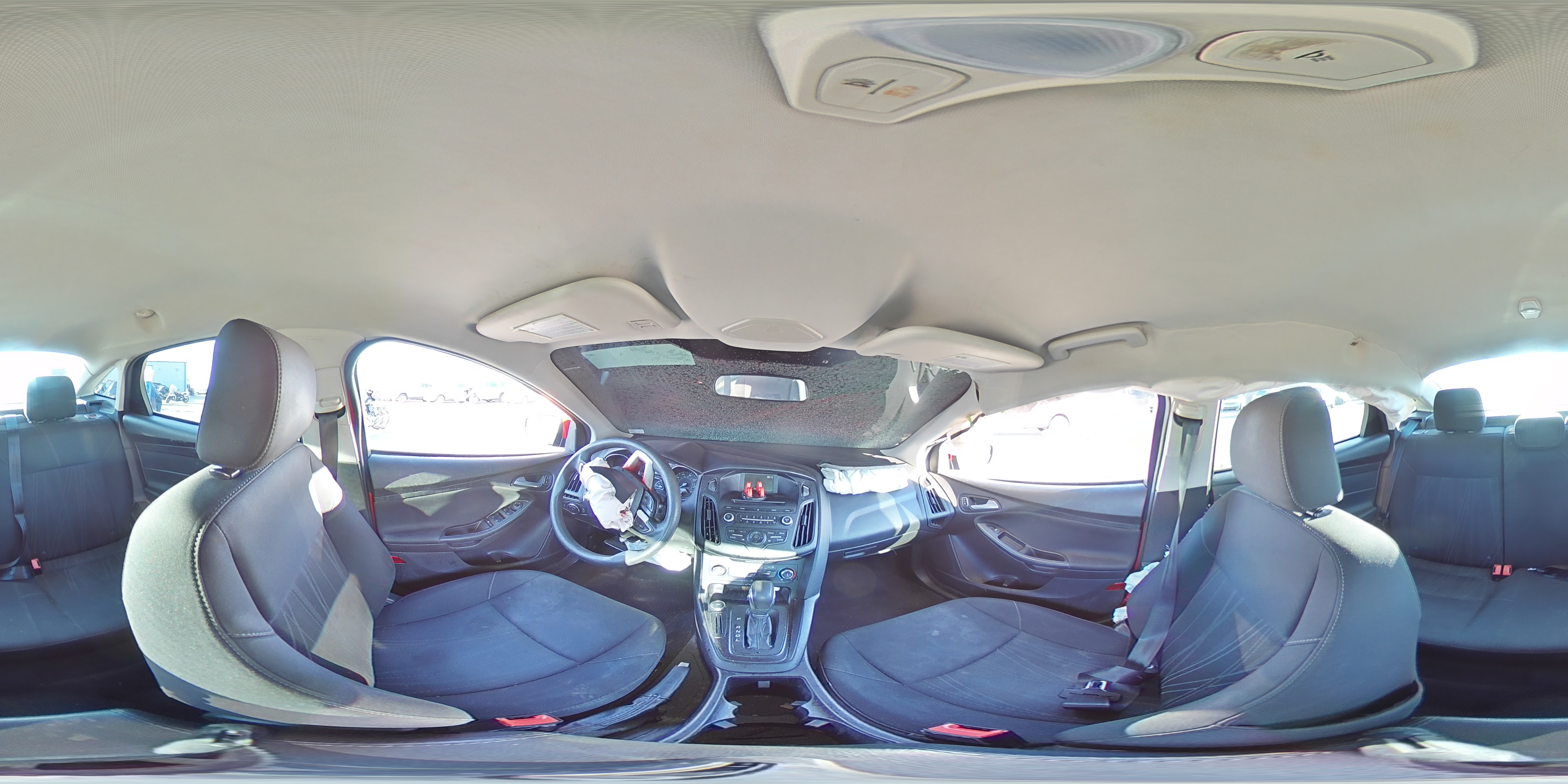 2017 Ford Focus VIN 1FADP3F24HL259694 Copart auction photo, front end / side damage thumbnail 12