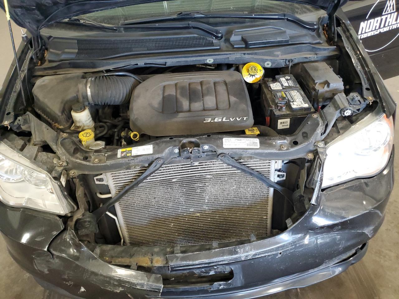 2016 Dodge Caravan VIN 2C4RDGCGXGR311111 Copart auction photo, front end damage thumbnail 13