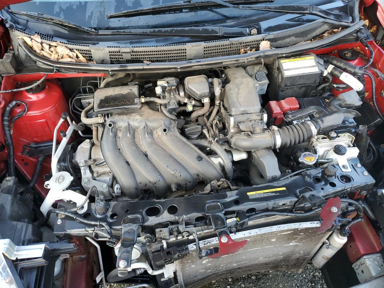 2016 Nissan Versa VIN 3N1CN7AP7GL889043 Copart auction photo, front end damage thumbnail 11