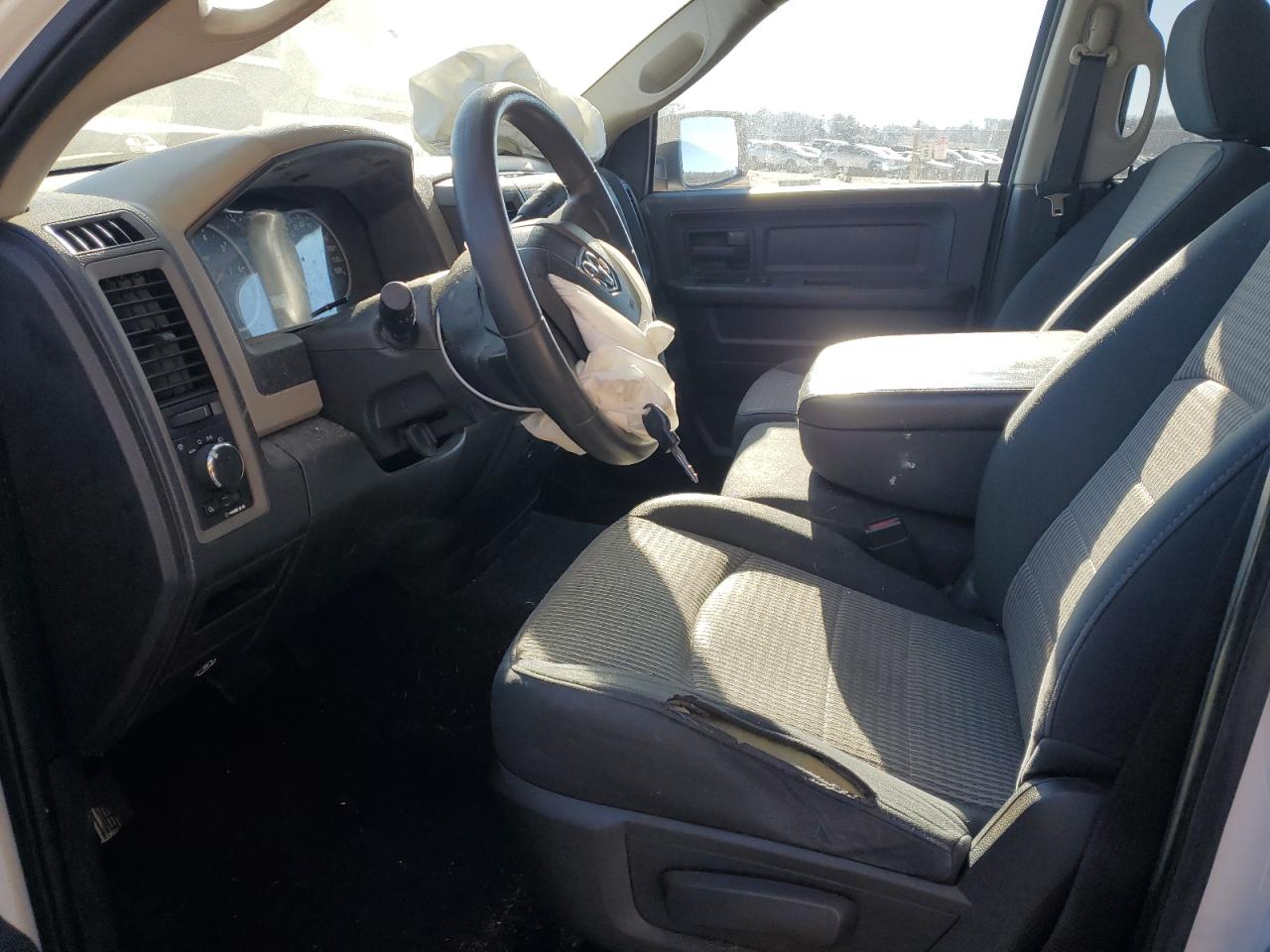 2011 Dodge RAM VIN 1D7RB1GK4BS567484 Copart auction photo, front end / side damage thumbnail 7