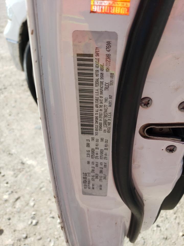 2019 RAM 1500 VIN 1C6RR6FT9KS744177 Copart auction photo, normal wear damage thumbnail 12