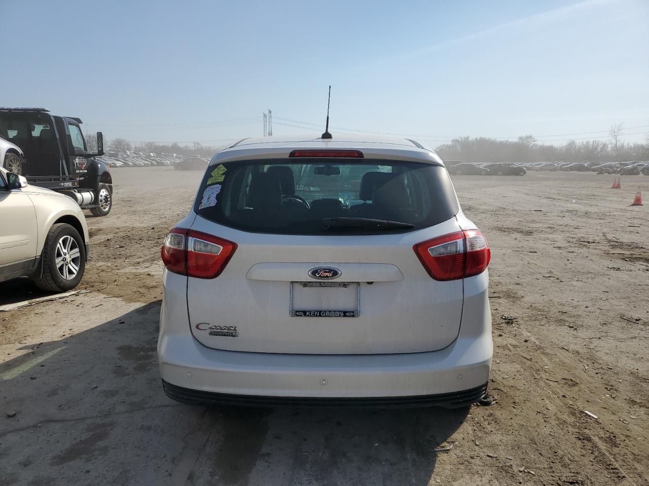 2013 Ford C-MAX VIN 1FADP5CU9DL543799 Copart auction photo, all over damage thumbnail 6