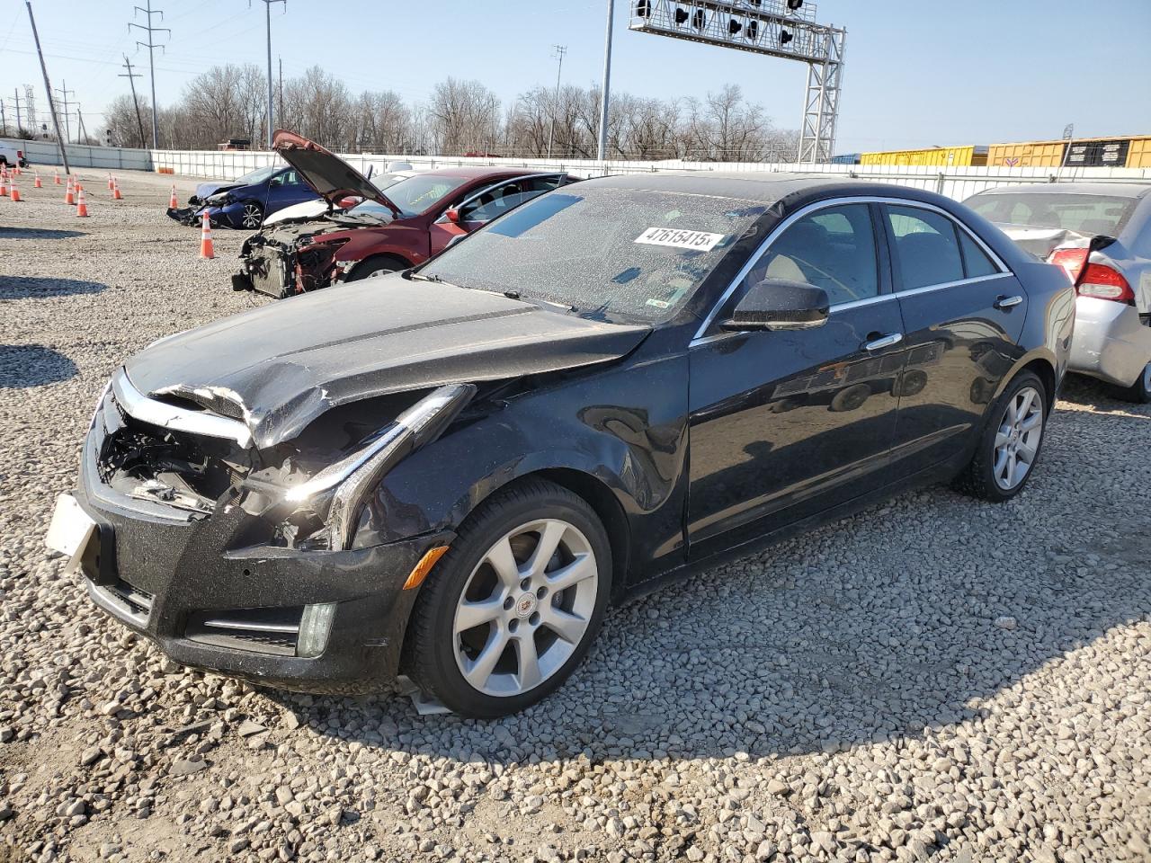 2014 Cadillac ATS VIN 1G6AJ5SX8E0133222 - Copart auction photo