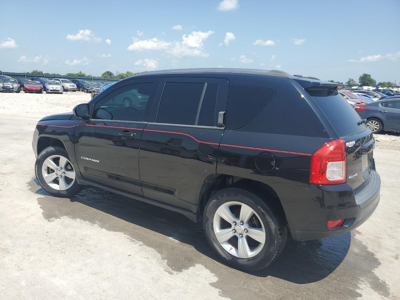 2012 Jeep Compass VIN 1C4NJDEB4CD630475 Copart auction photo, normal wear damage thumbnail 2