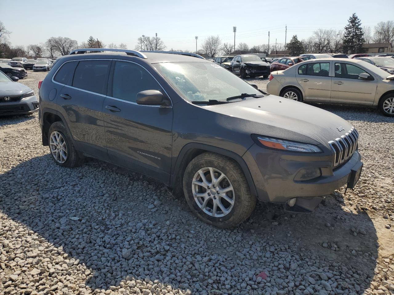 2017 Jeep Grand Cherokee VIN 1C4PJMCB6HW576135 Copart auction photo, front end / minor dent/scratches damage thumbnail 4