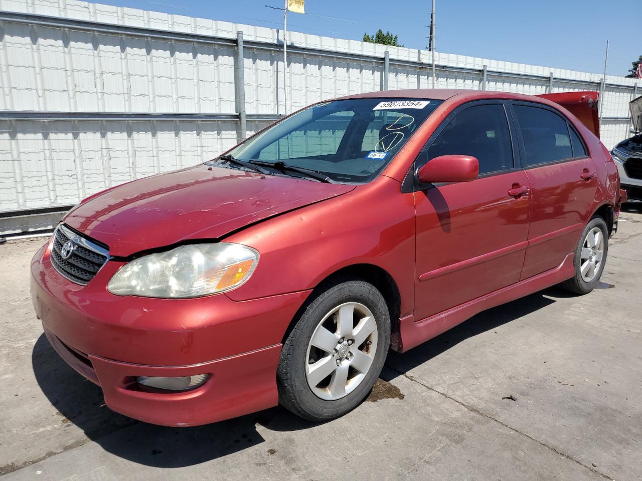 2008 Toyota Corolla VIN 1NXBR32EX8Z048128