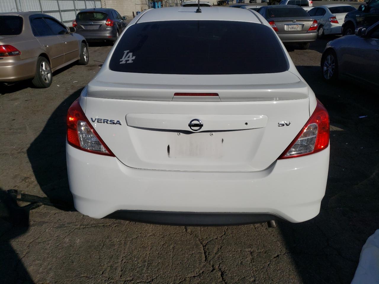 2017 Nissan Versa VIN 3N1CN7AP1HL846805 Copart auction photo, front end damage thumbnail 6