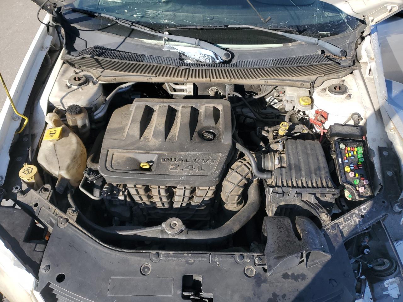 2010 Dodge Avenger VIN 1B3CC4FB3AN210196 Copart auction photo, front end / side damage thumbnail 11