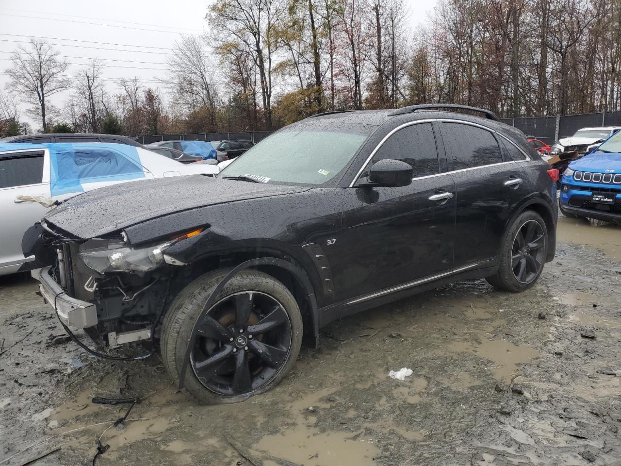 2016 Infiniti QX70 VIN JN8CS1MW7GM751888