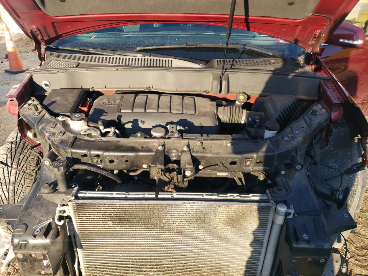 2016 Chevrolet Traverse VIN 1GNKVHKD1GJ238170 Copart auction photo, front end / side damage thumbnail 12