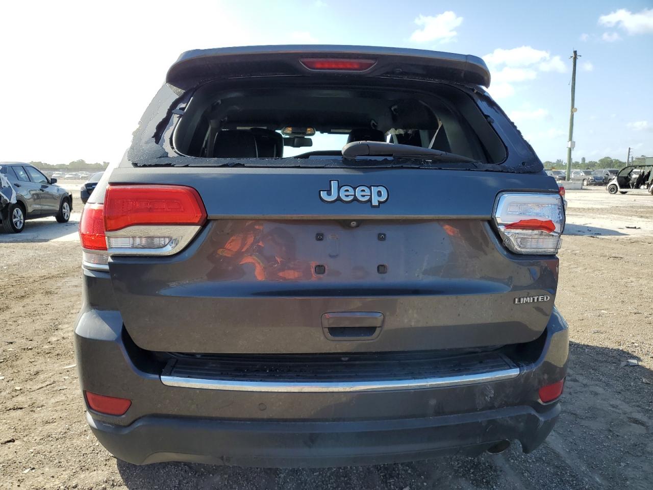 2015 Jeep Grand Cherokee VIN 1C4RJEBG0FC615182 Copart auction photo, all over damage thumbnail 6