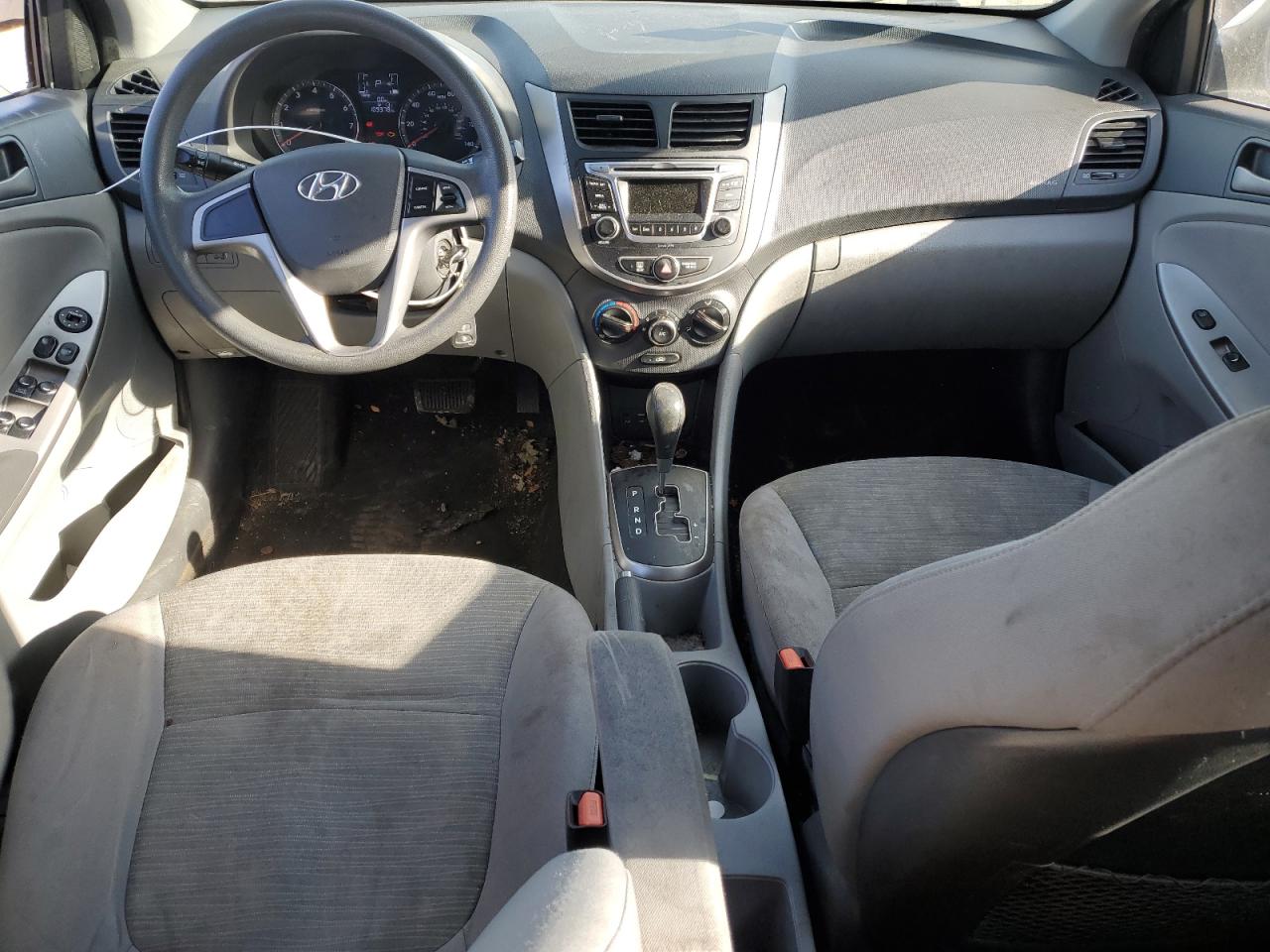 2017 Hyundai Accent VIN KMHCT5AE2HU324045 Copart auction photo, front end damage thumbnail 8
