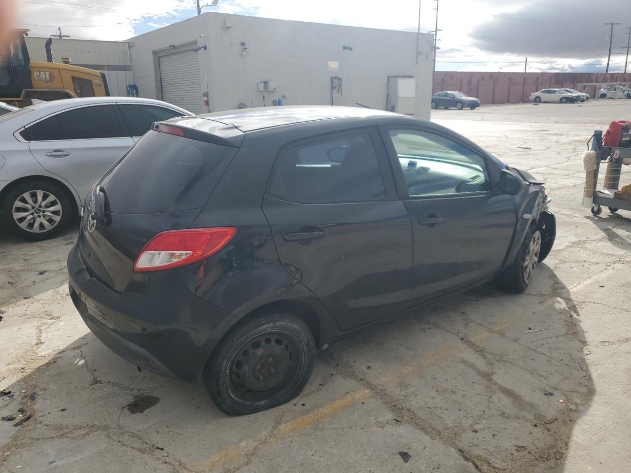 2012 Mazda 2 VIN JM1DE1KZ1C0133696 Copart auction photo, front end / mechanical damage thumbnail 3