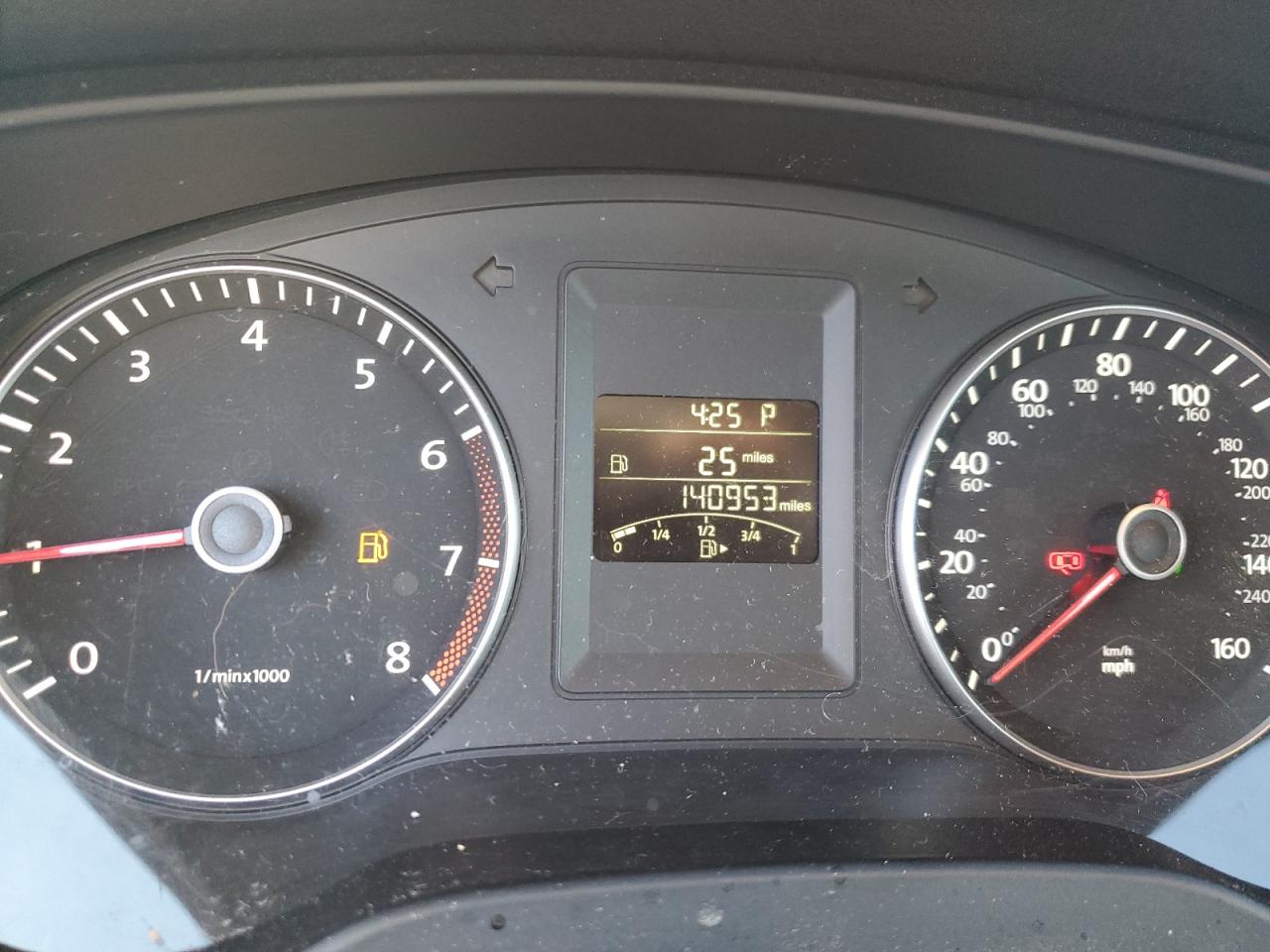 2014 Volkswagen Jetta VIN 3VWD17AJXEM300824 Copart auction photo, rear end / front end damage thumbnail 9