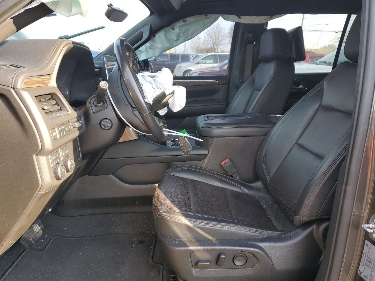 2021 Chevrolet Tahoe VIN 1GNSKTKL6MR336370 Copart auction photo, front end / rear end damage thumbnail 7