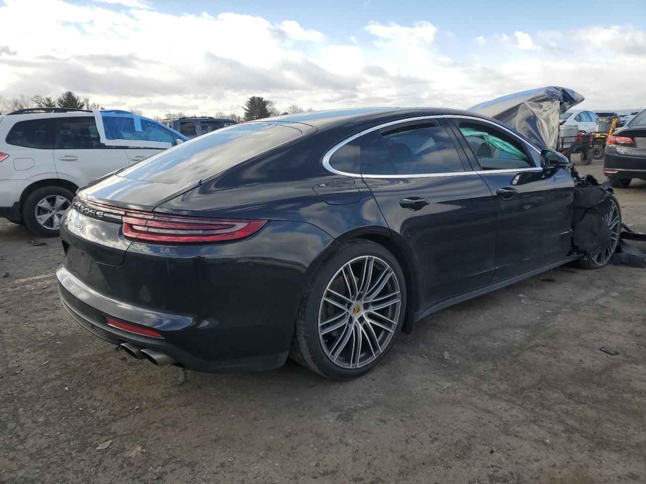 2018 Porsche Panamera VIN WP0AB2A73JL134376 Copart auction photo, front end damage thumbnail 3