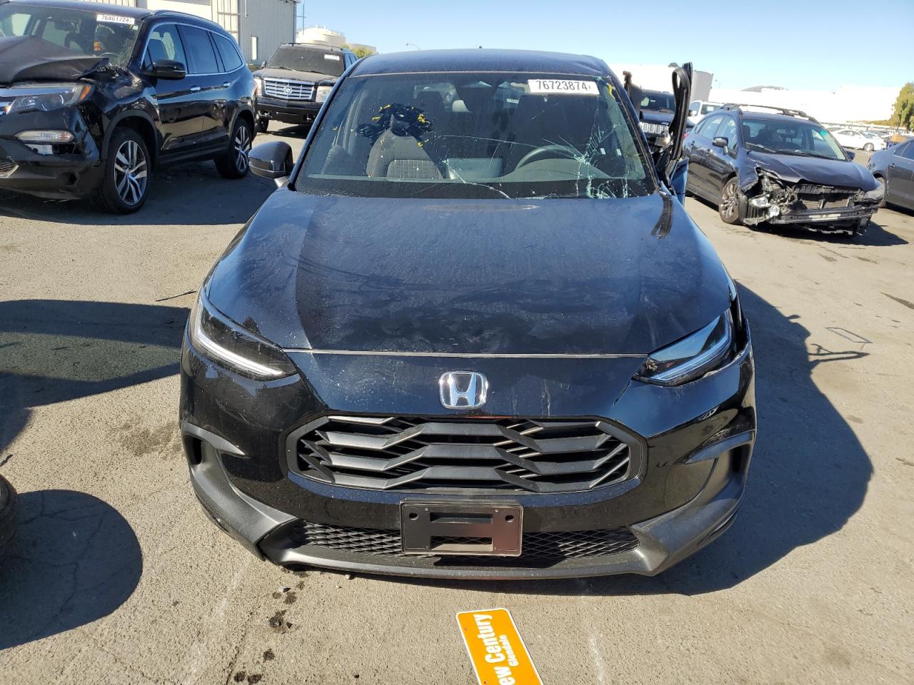 2023 Honda HR-V VIN 3CZRZ1H5XPM728557 Copart auction photo, rollover damage thumbnail 5