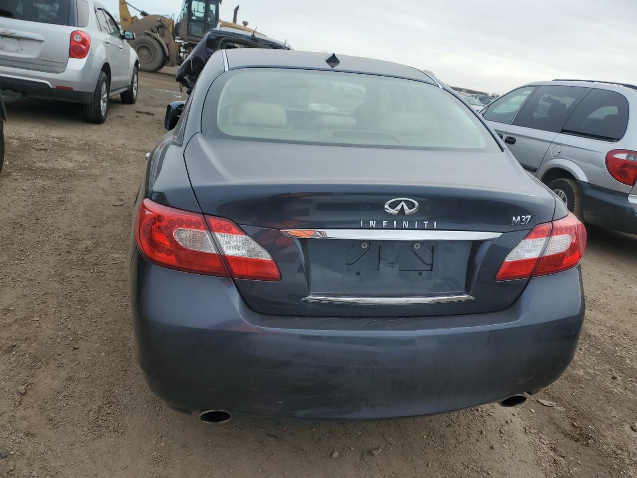 2011 Infiniti M VIN JN1BY1AP2BM325539 Copart auction photo, front end / rear end damage thumbnail 6