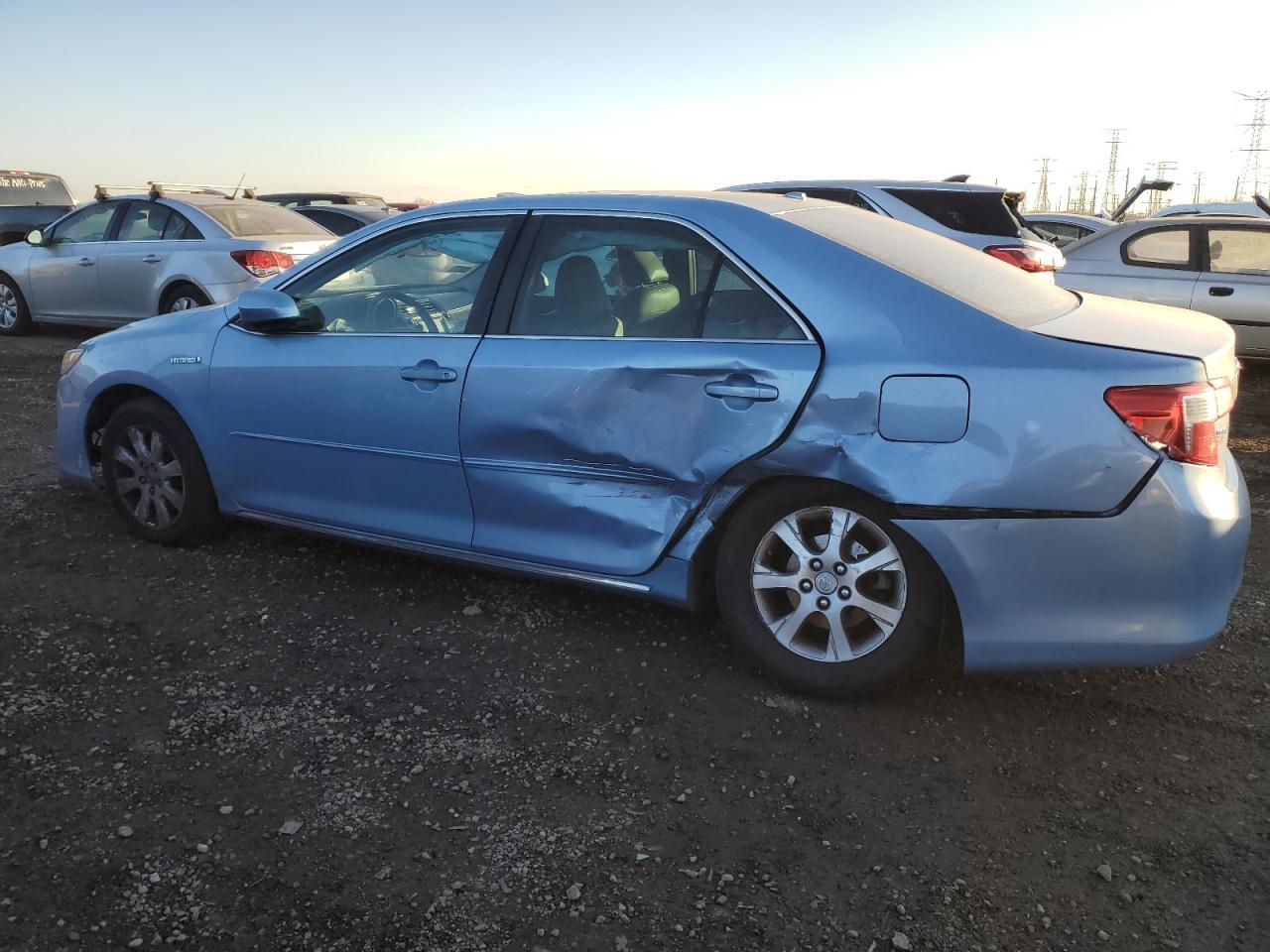 2013 Toyota Camry VIN 4T1BD1FKXDU087038 Copart auction photo, side damage thumbnail 2