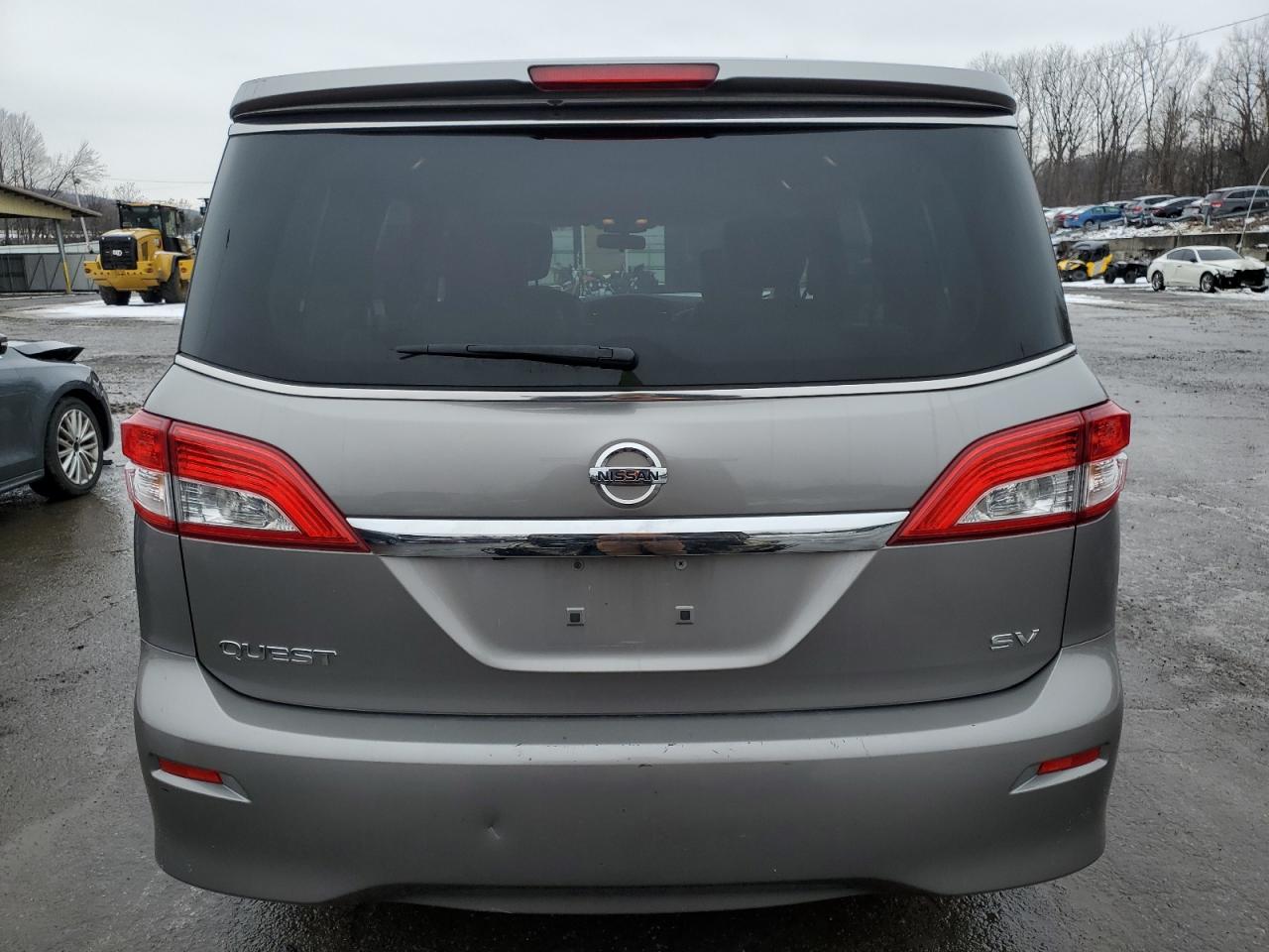 2013 Nissan Quest VIN JN8AE2KP3D9065233 Copart auction photo, all over damage thumbnail 6