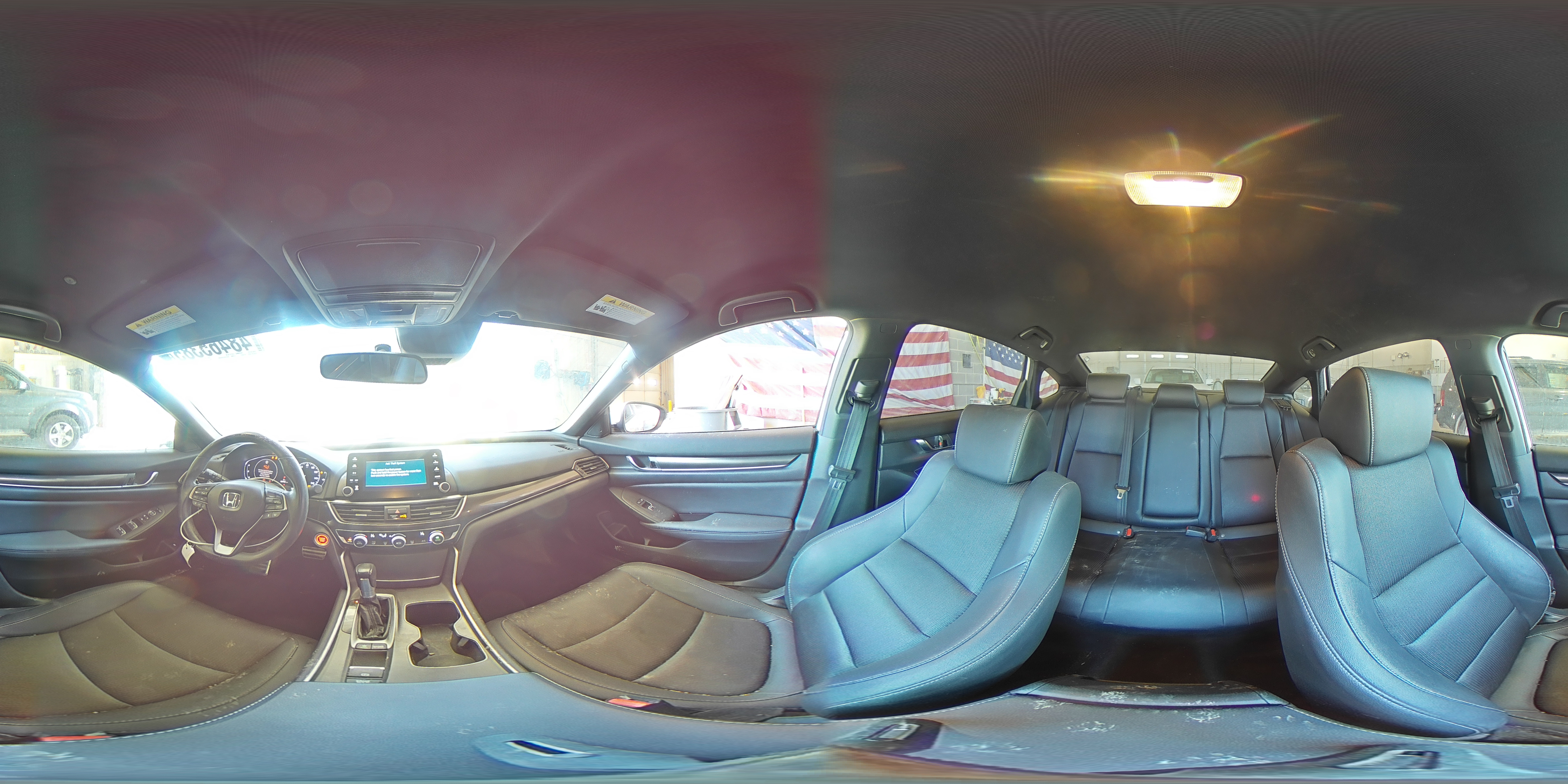 2020 Honda Accord VIN 1HGCV1F30LA019993 Copart auction photo, front end damage thumbnail 13