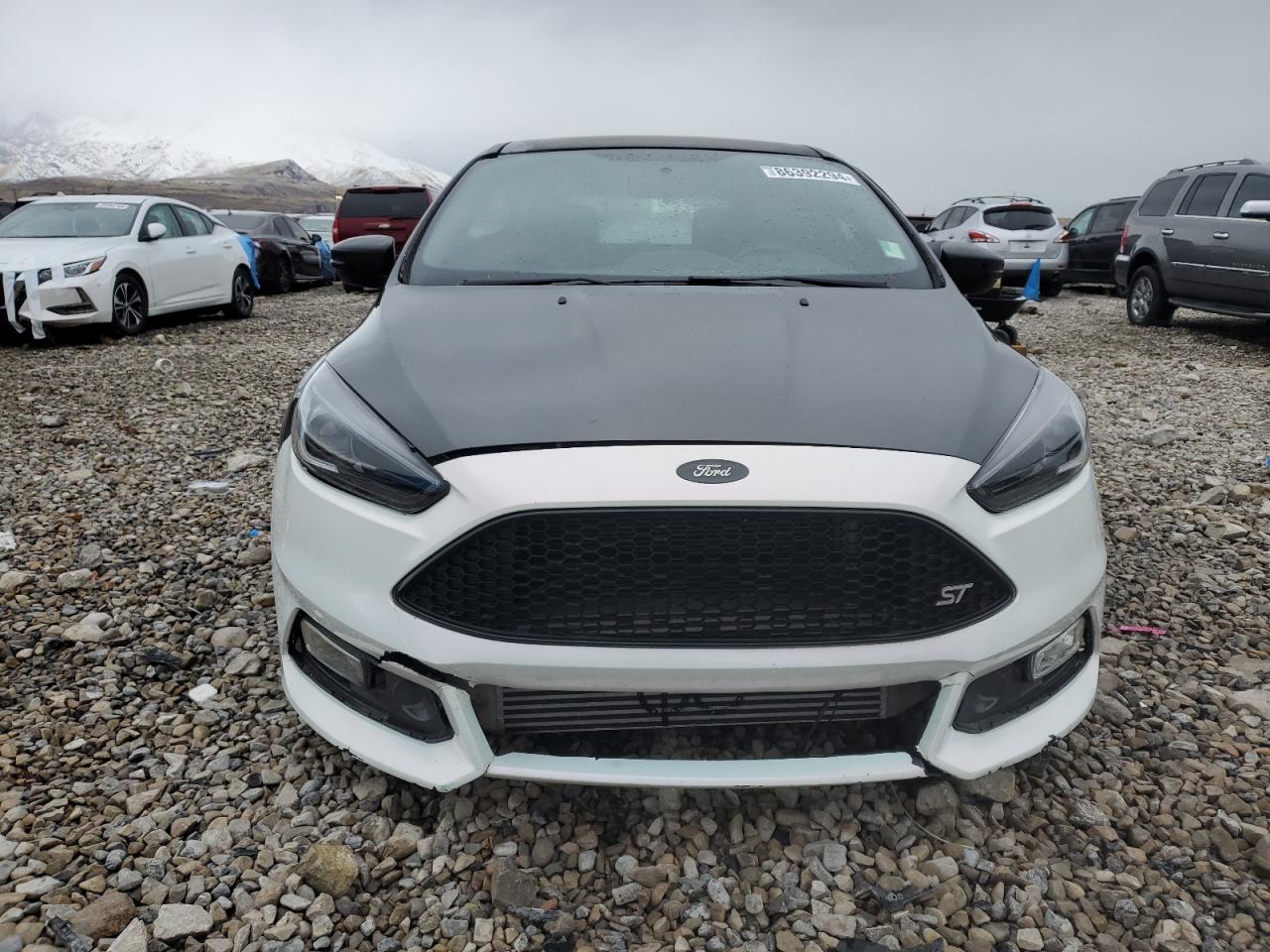 2016 Ford Focus VIN 1FADP3L99GL221085 Copart auction photo, side damage thumbnail 5