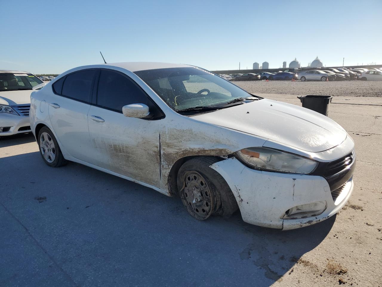 2015 Dodge Dart VIN 1C3CDFAA9FD353015 Copart auction photo, front end / undercarriage damage thumbnail 4