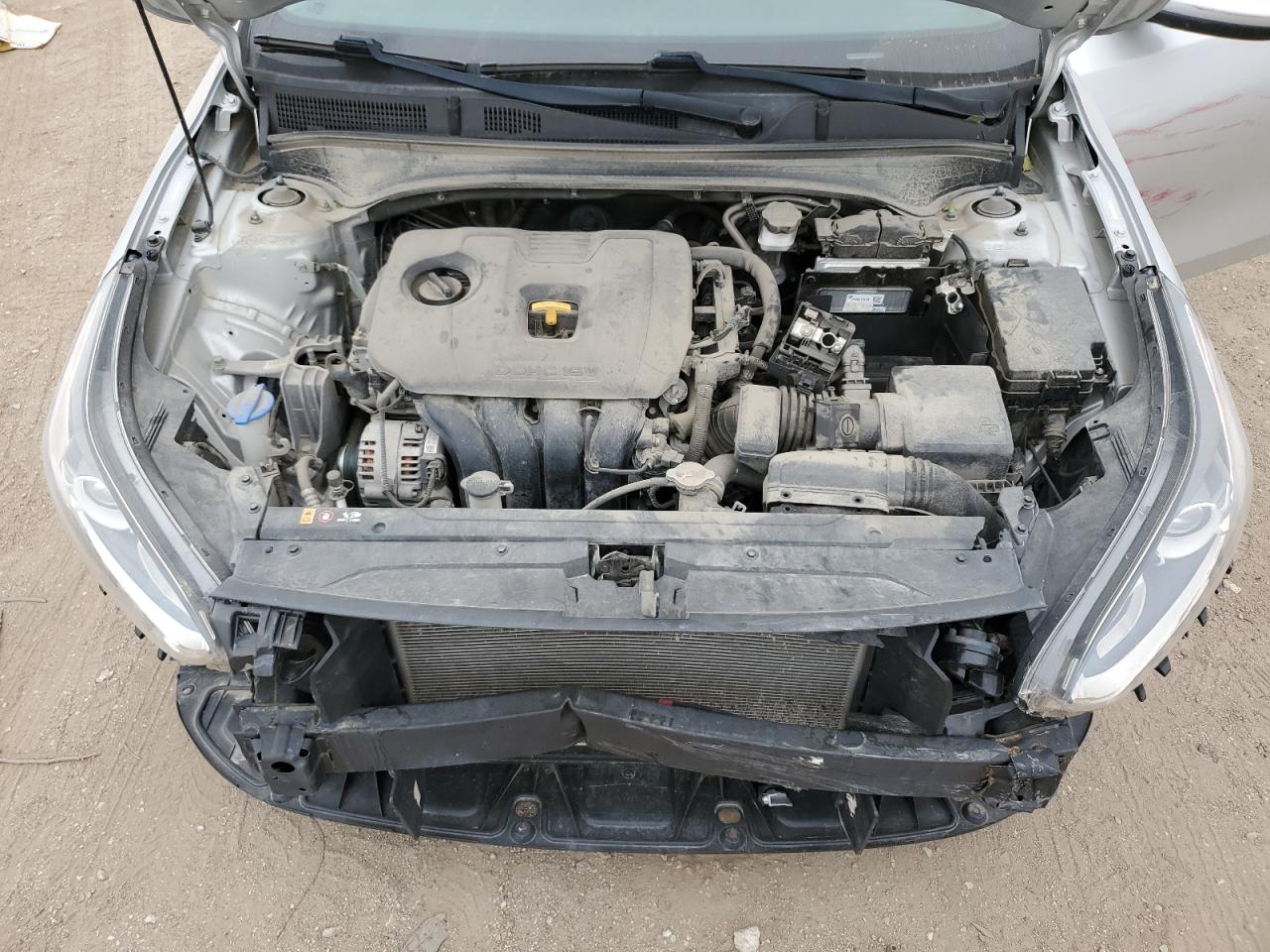 2019 KIA Forte VIN 3KPF24AD4KE119547 Copart auction photo, all over damage thumbnail 12