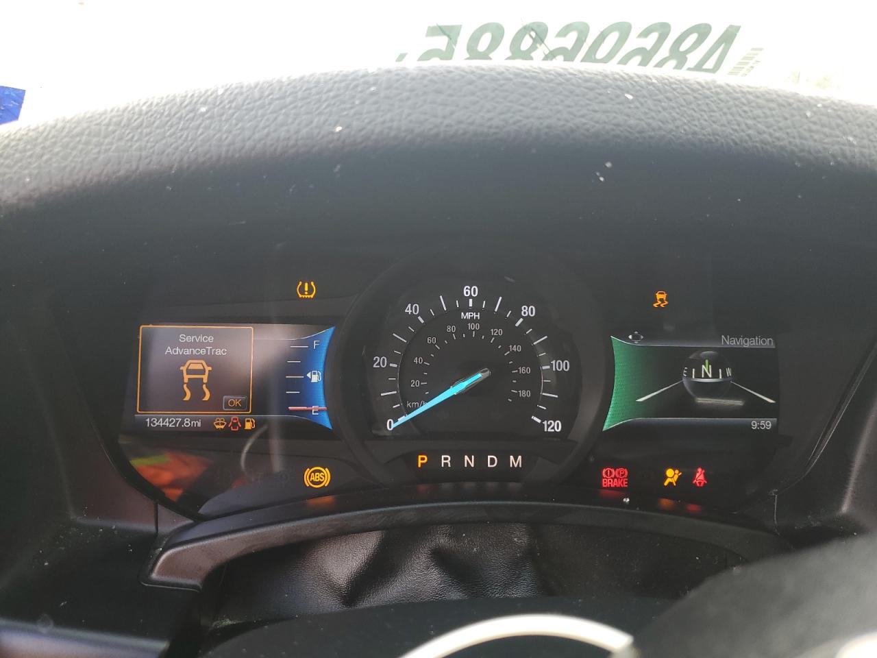 2016 Ford Expedition VIN 1FMJU1KT1GEF07309 Copart auction photo, rollover / front end damage thumbnail 9