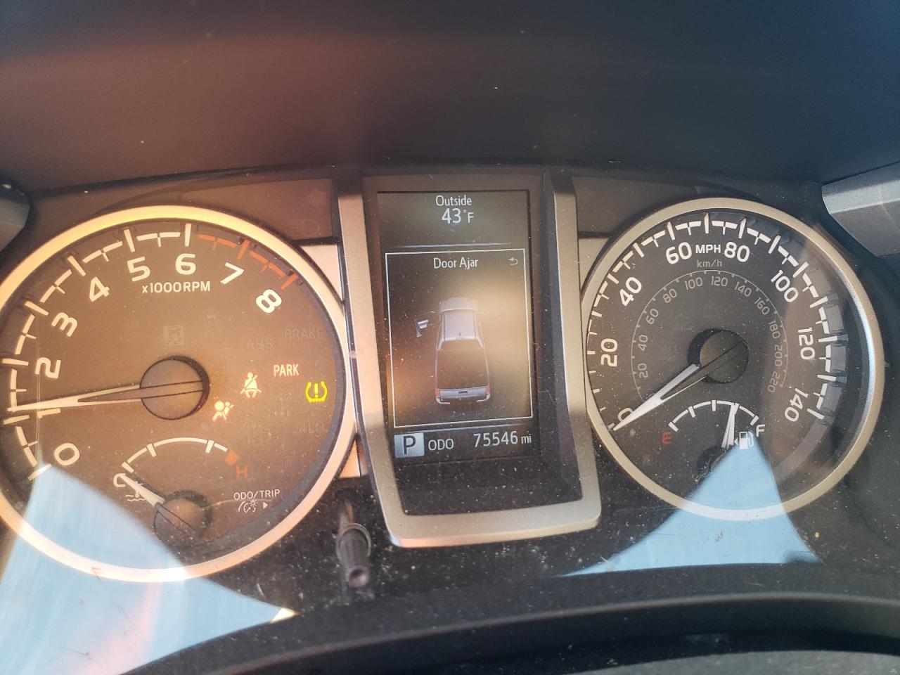 2019 Toyota Tacoma VIN 3TMBZ5DN0KM020749 Copart auction photo, side damage thumbnail 9