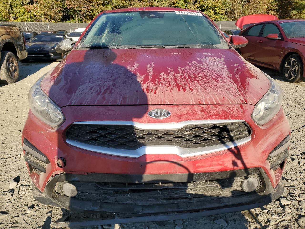 2020 KIA Forte VIN 3KPF24AD3LE174587 Copart auction photo, vandalism / all over damage thumbnail 5