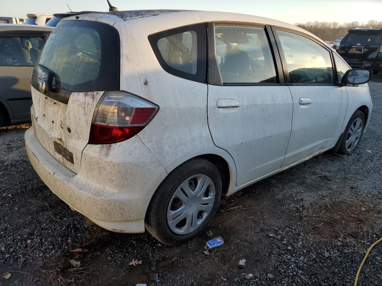 2009 Honda Fit VIN JHMGE87299S070800 Copart auction photo, mechanical damage thumbnail 3