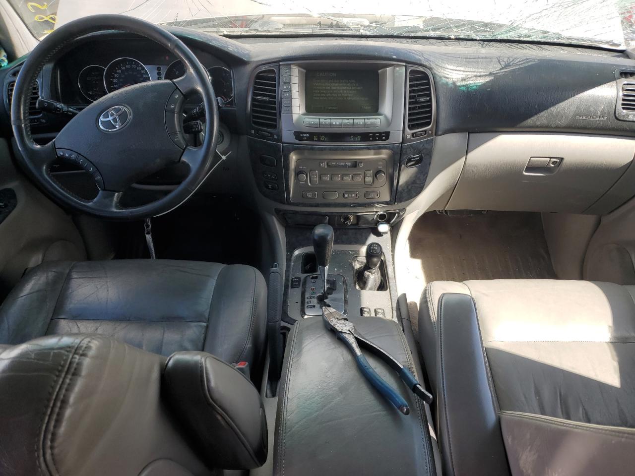 2005 Toyota Land Cruiser VIN JTEHT05J652078754 Copart auction photo, rollover damage thumbnail 8