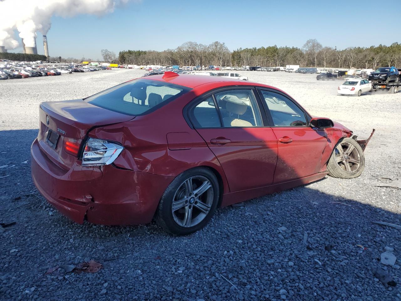 2013 BMW 3er VIN WBA3A5C51DJ462787 Copart auction photo, all over damage thumbnail 3