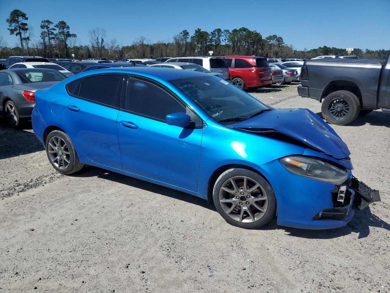 2015 Dodge Dart VIN 1C3CDFBB7FD174057 Copart auction photo, front end / minor dent/scratches damage thumbnail 4