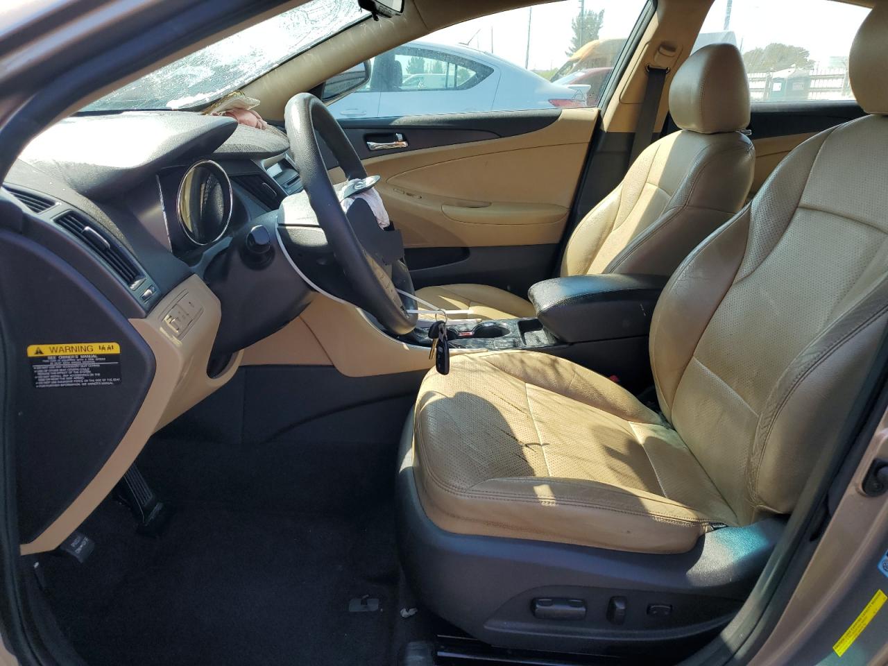 2014 Hyundai Sonata VIN 5NPEB4AC6EH937266 Copart auction photo, front end damage thumbnail 7