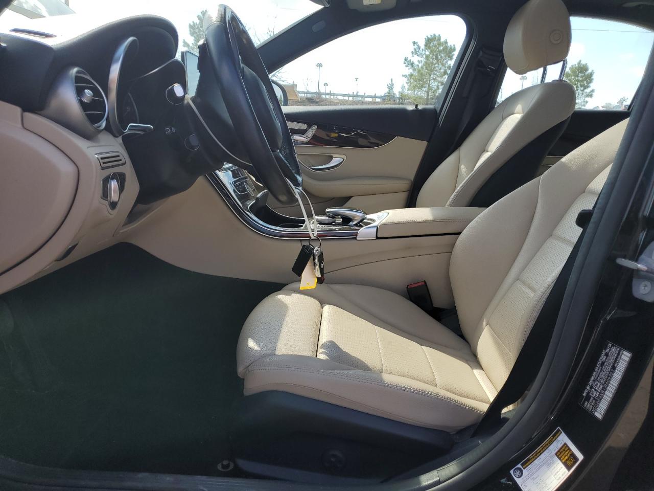 2018 Mercedes-Benz C-klasse VIN WDDWF4KB1JR409223 Copart auction photo, rear end damage thumbnail 7