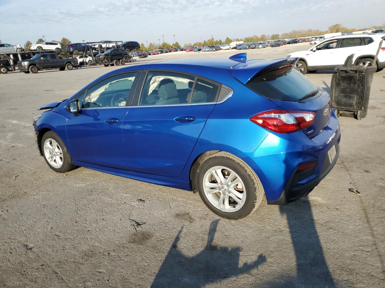 2017 Chevrolet Cruze VIN 3G1BE6SM7HS599070 Copart auction photo, front end damage thumbnail 2