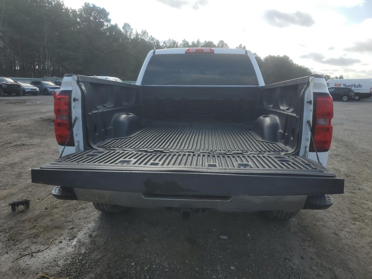 2014 Chevrolet Silverado VIN 3GCPCREC7EG101505 Copart auction photo, front end / side damage thumbnail 6