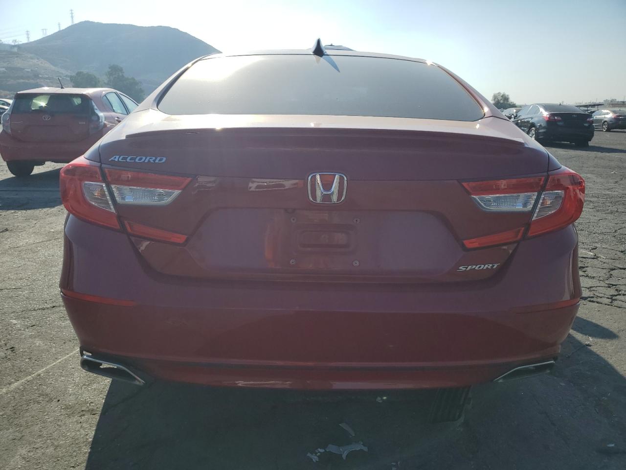 2018 Honda Accord VIN 1HGCV1F3XJA174273 Copart auction photo, front end damage thumbnail 6