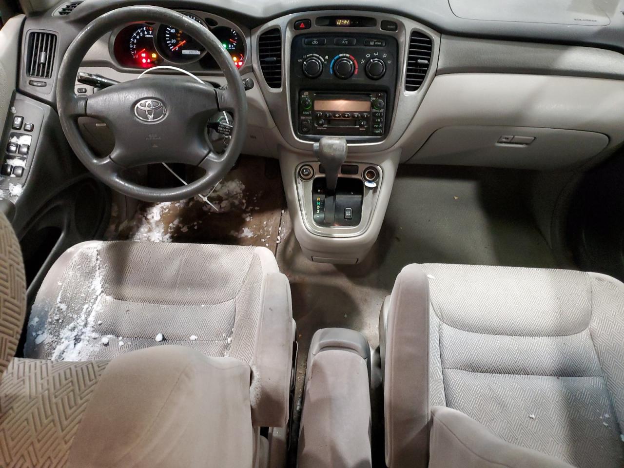 2001 Toyota Highlander VIN JTEGF21A110027933 Copart auction photo, all over damage thumbnail 8