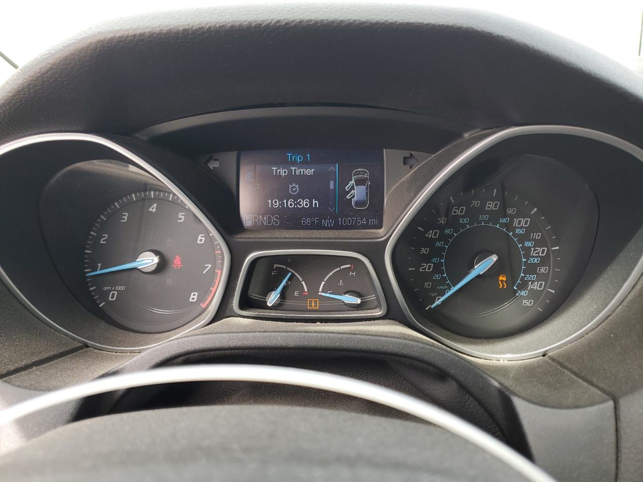 2012 Ford Focus VIN 1FAHP3K24CL194765 Copart auction photo, front end / hail damage thumbnail 9