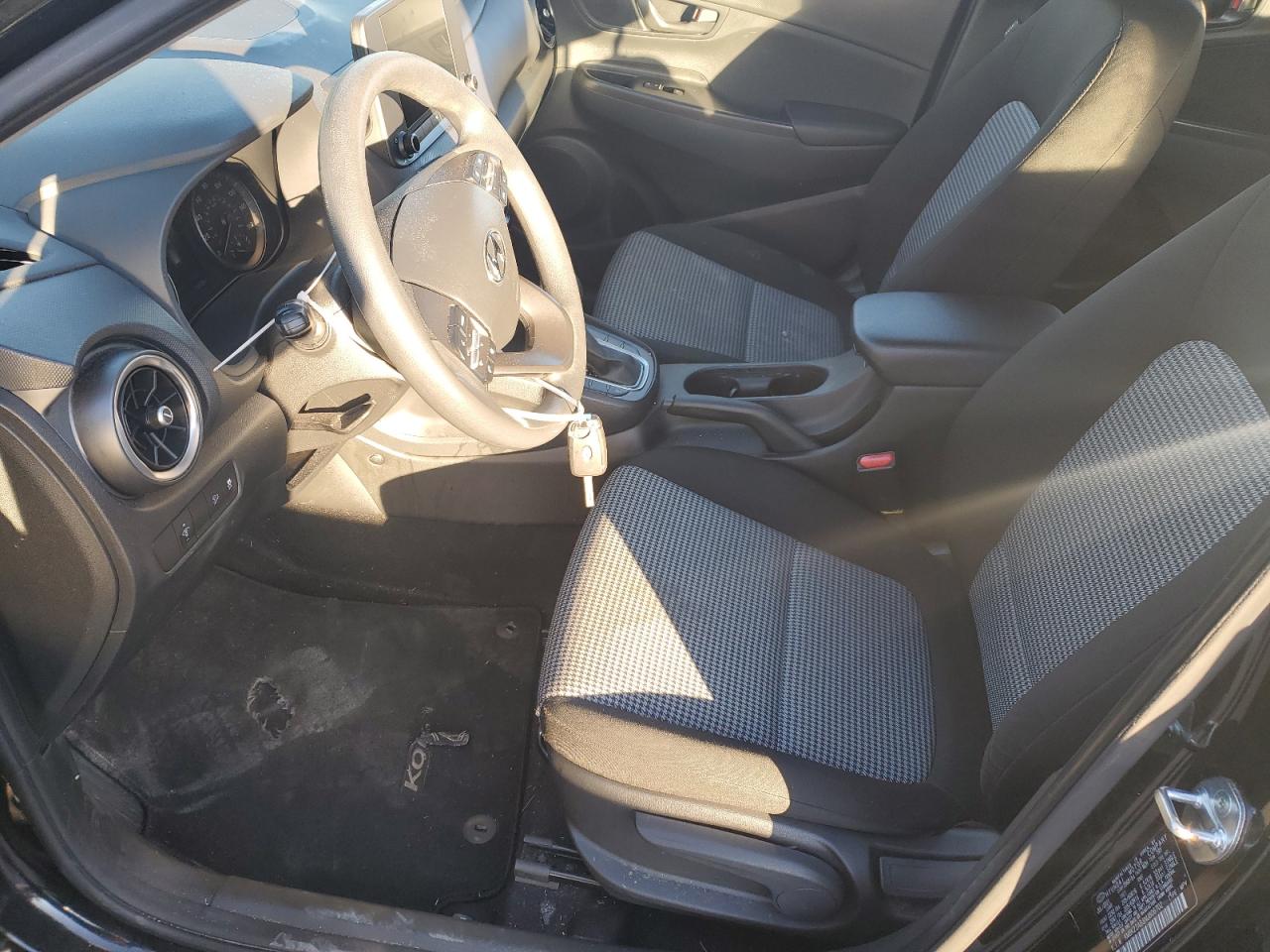 2022 Hyundai Kona VIN KM8K22AB3NU806702 Copart auction photo, rear end damage thumbnail 7